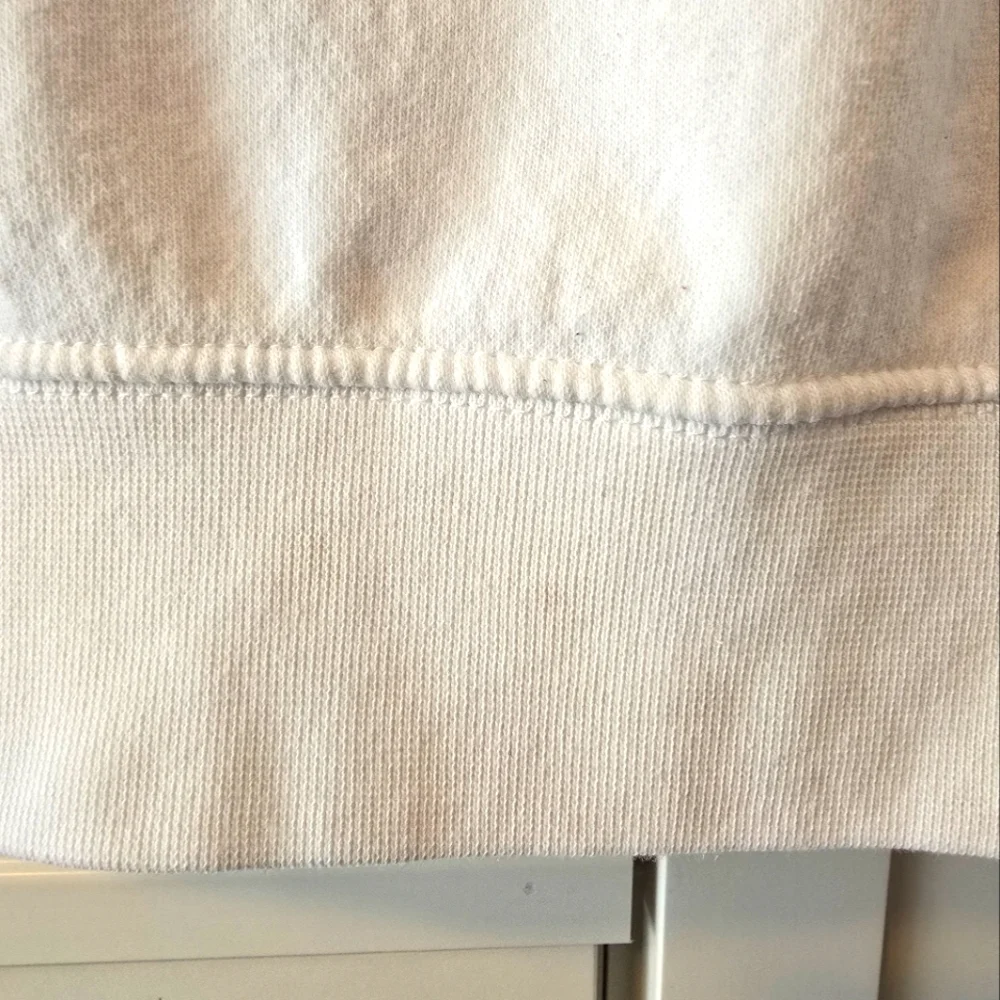 Nike Classic White Zip-Up Hoodie - Picture 4 of 4
